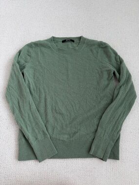 Quince 100% Cashmere Sweater Green Size XS
